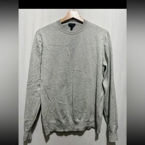 Belstaff Light Gray Crewneck Sweater